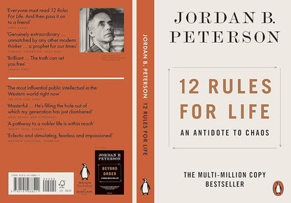 12 Rules for life: Antidote to Chaos by Jordan B. Peterson