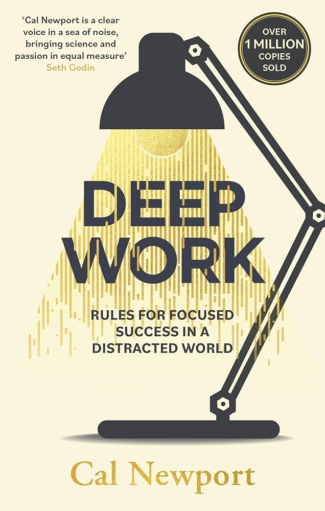 Deep Work Book by Cal Newport
