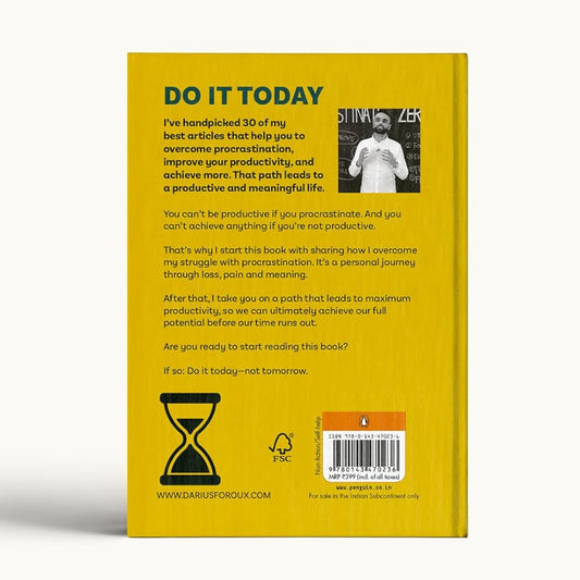 Do It Today by Darius Foroux