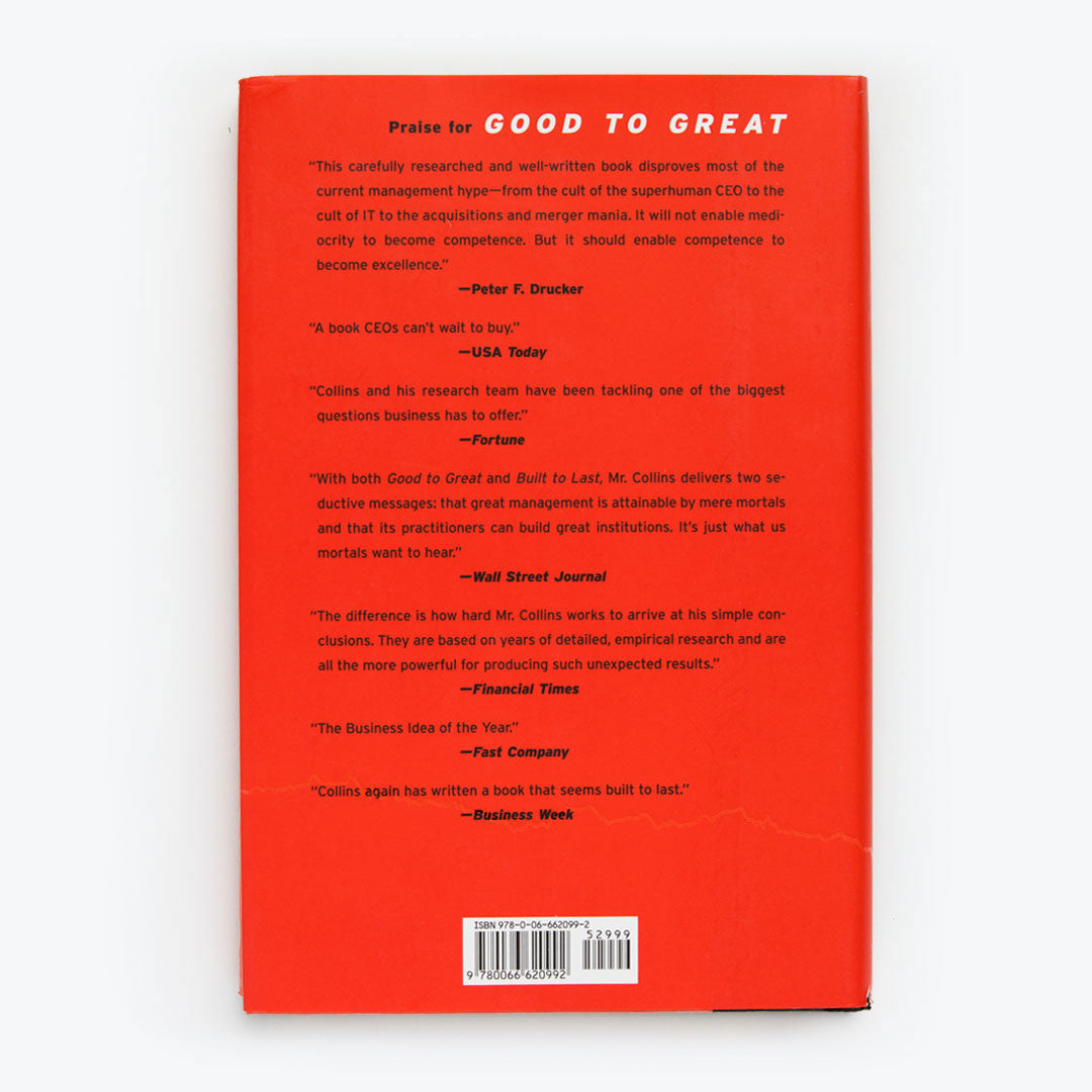 Good to Great by Jim Collins