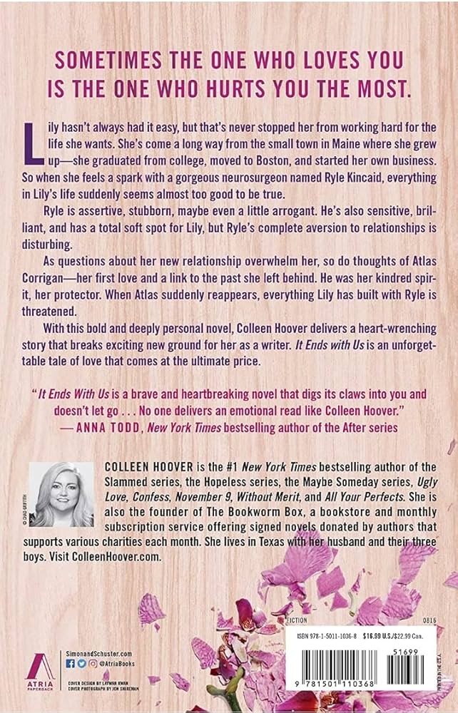It Ends With Us by Colleen Hoover
